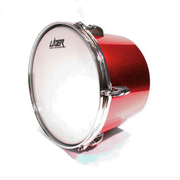 Tenor 14x10 Plg. Sin Aro Inferior, Rojo