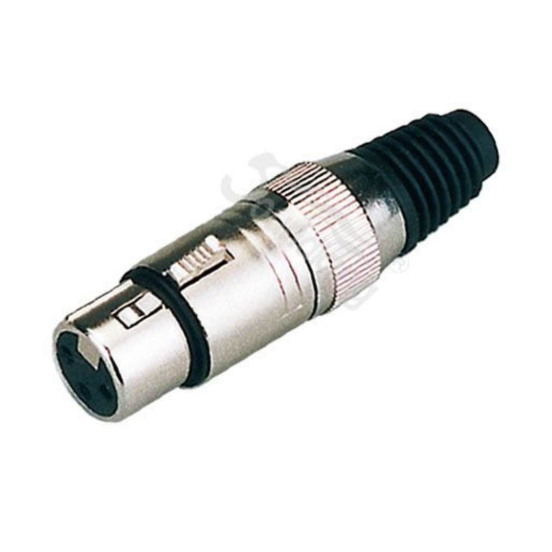 Conector Xlr Hembra Metalico