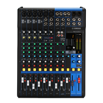 Consola Analoga 12 Canales 4 Mic/Line 4 Stereo In  Con DSP FX 1 Stereo Out