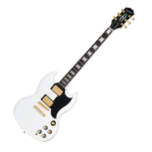 Guitarra Eléctrica SG Custom incluye estuche, Color Alpine White