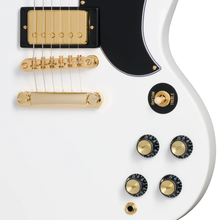 Guitarra Eléctrica SG Custom incluye estuche, Color Alpine White