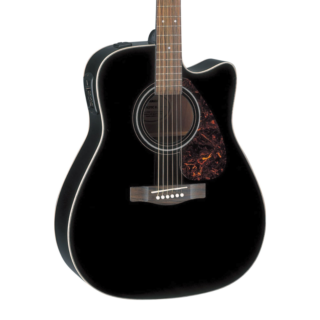 Guitarra Acústica Negra