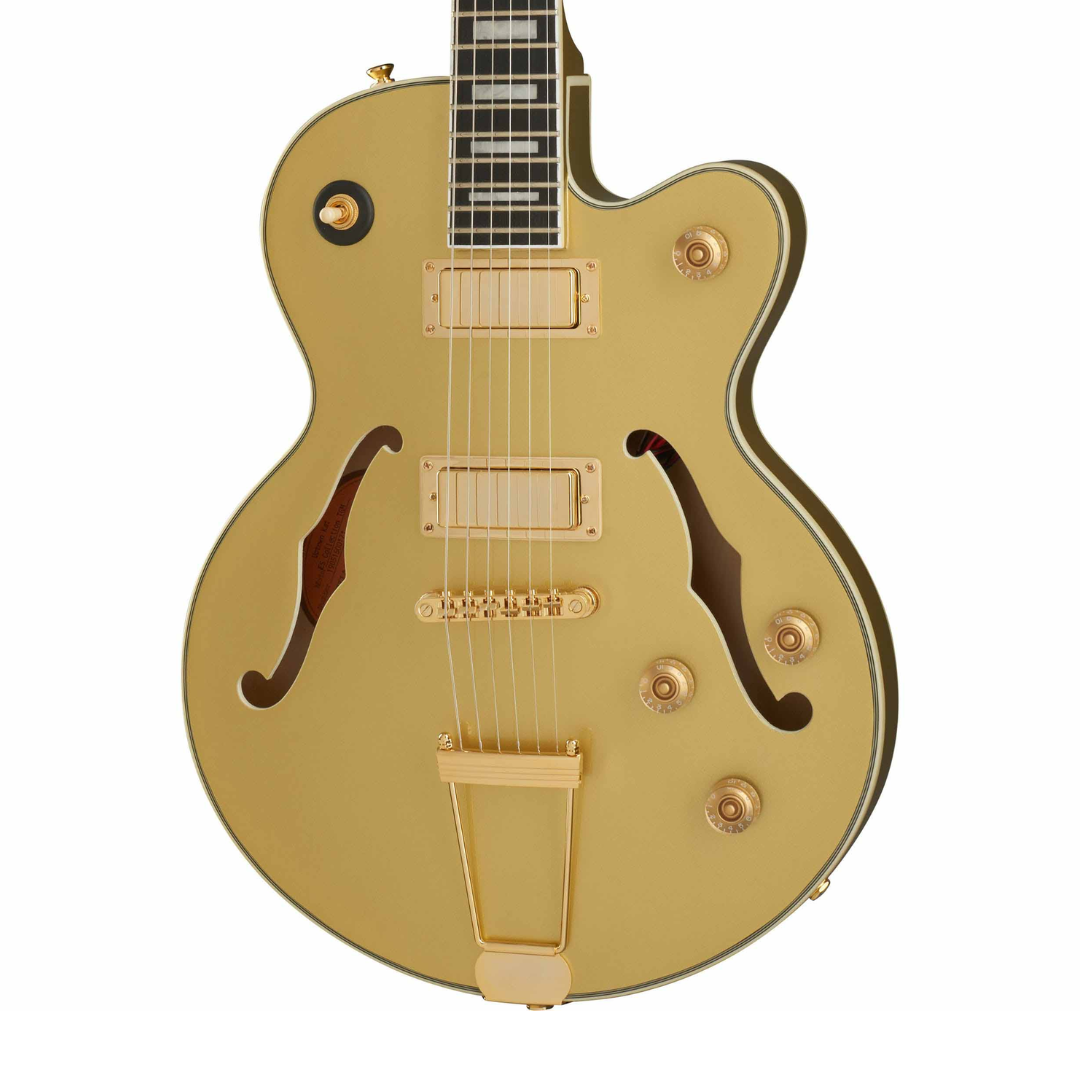 Guitarra Eléctrica EUptown Kat ES Hollowbody Topaz Gold Metallic