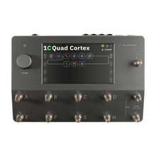Pedal  de guitarra/bajo con procesador digital SHARC de cuatro núcleos looper integrado