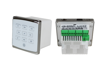 Amplificador de pared compacto de 4 canales - Blanco