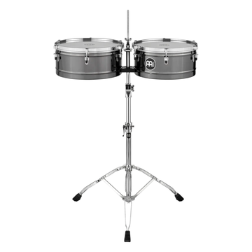 Juego de Timbales 14 Plg y 15 Plg Marathon Series acabo negro niquelado