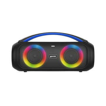 Bocina Bluetooth portátil con iluminación LED y doble woofer de  Plg
