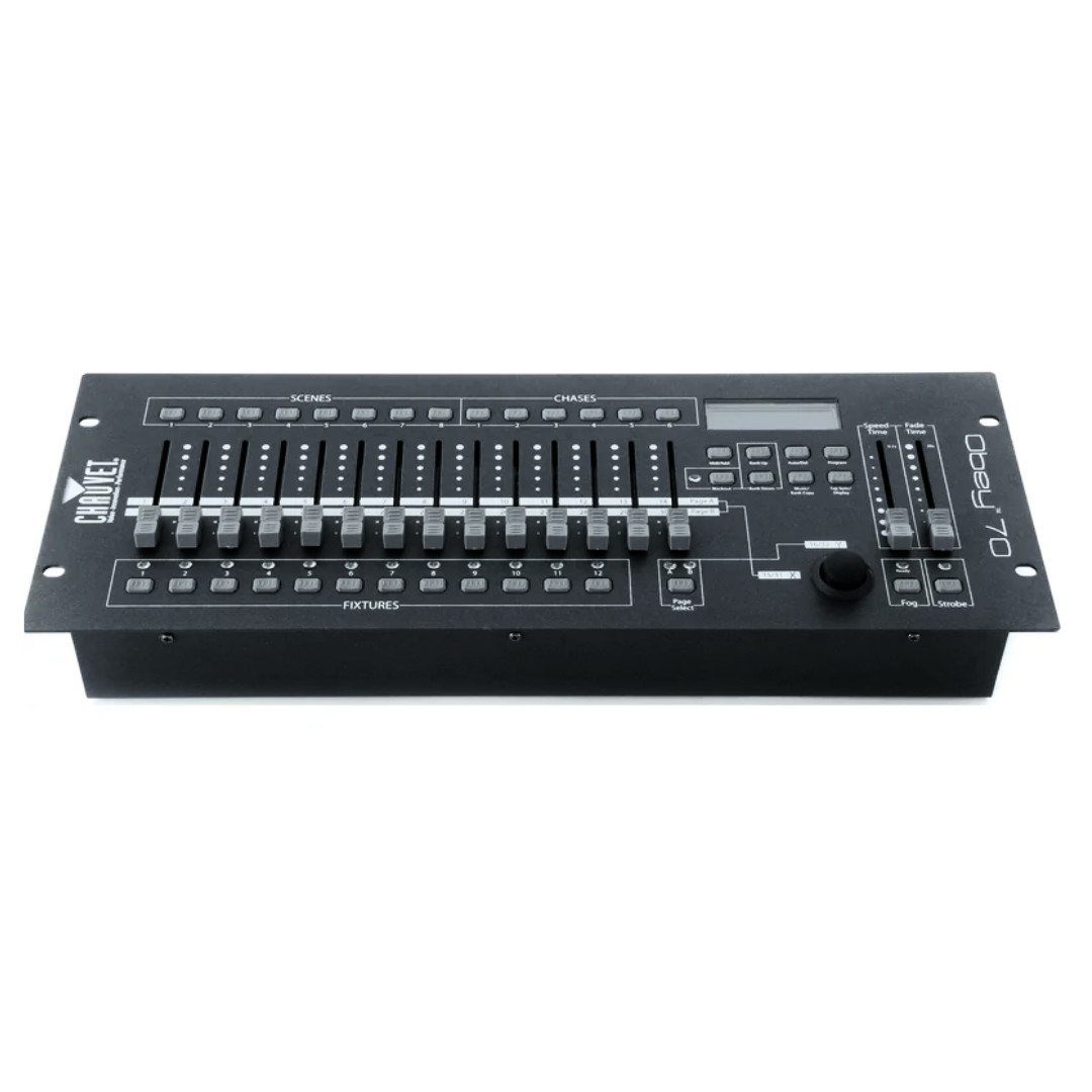 Controlador Dmx Chauvet - Chauvet - OBEY70 | Cialfaro Controlador Dmx Chauvet - Chauvet - OBEY70 | Cialfaro