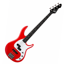 Bajo Eléctrico Milestone 4 Cuerdas Rojo