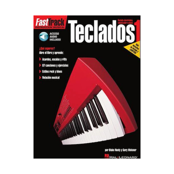 Libro de Teclado Fsttrk Span1 Con Cd