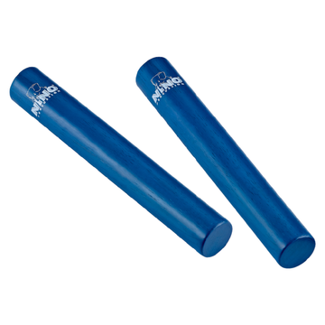 Shakers En Forma De Palillos Hecho De Madera 18 cm Azul