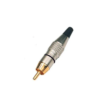 Conector RCA Por Par Plateado