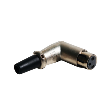 Conector XLR Hembra De 3 Pines Negro