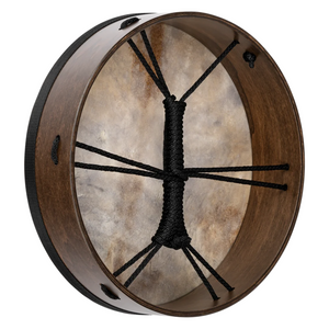 Tambor Ritual 14" – Parche de Piel de Cabra