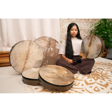 Tambor Ritual 16" – Parche de Piel de Cabra
