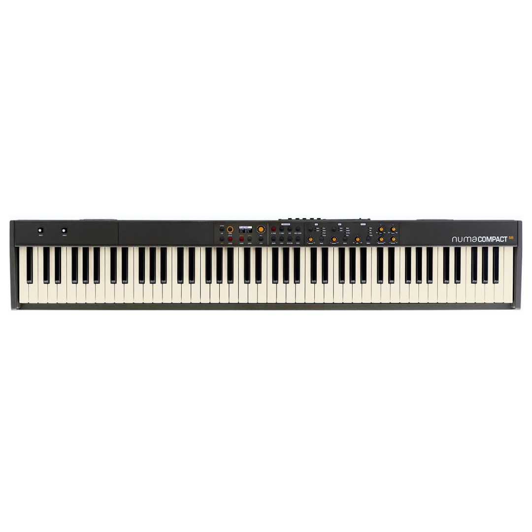 Teclado Digital 88 Teclas Negro