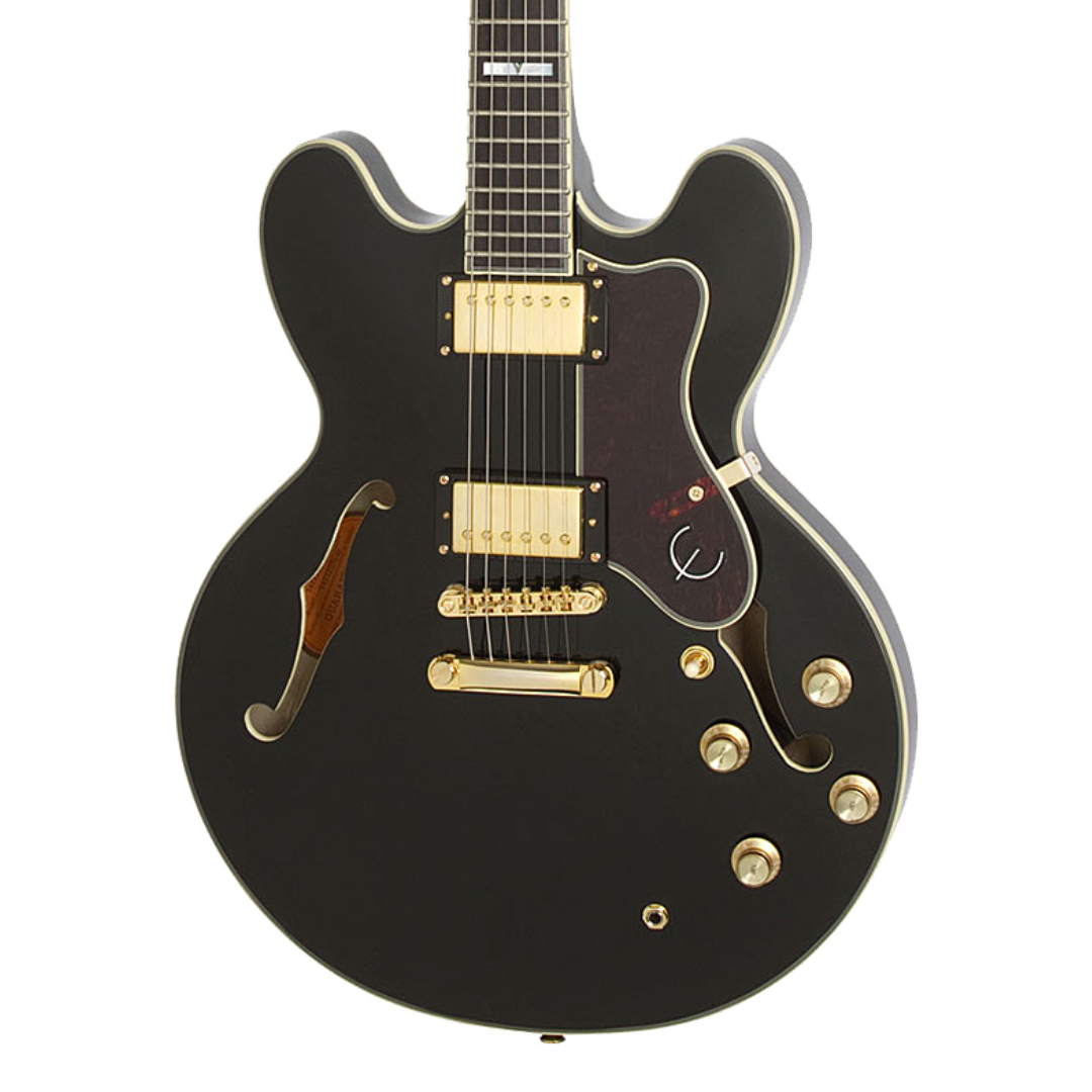 Guitarra Eléctrica Sheraton-II PRO Semi-hollowbody Ebony