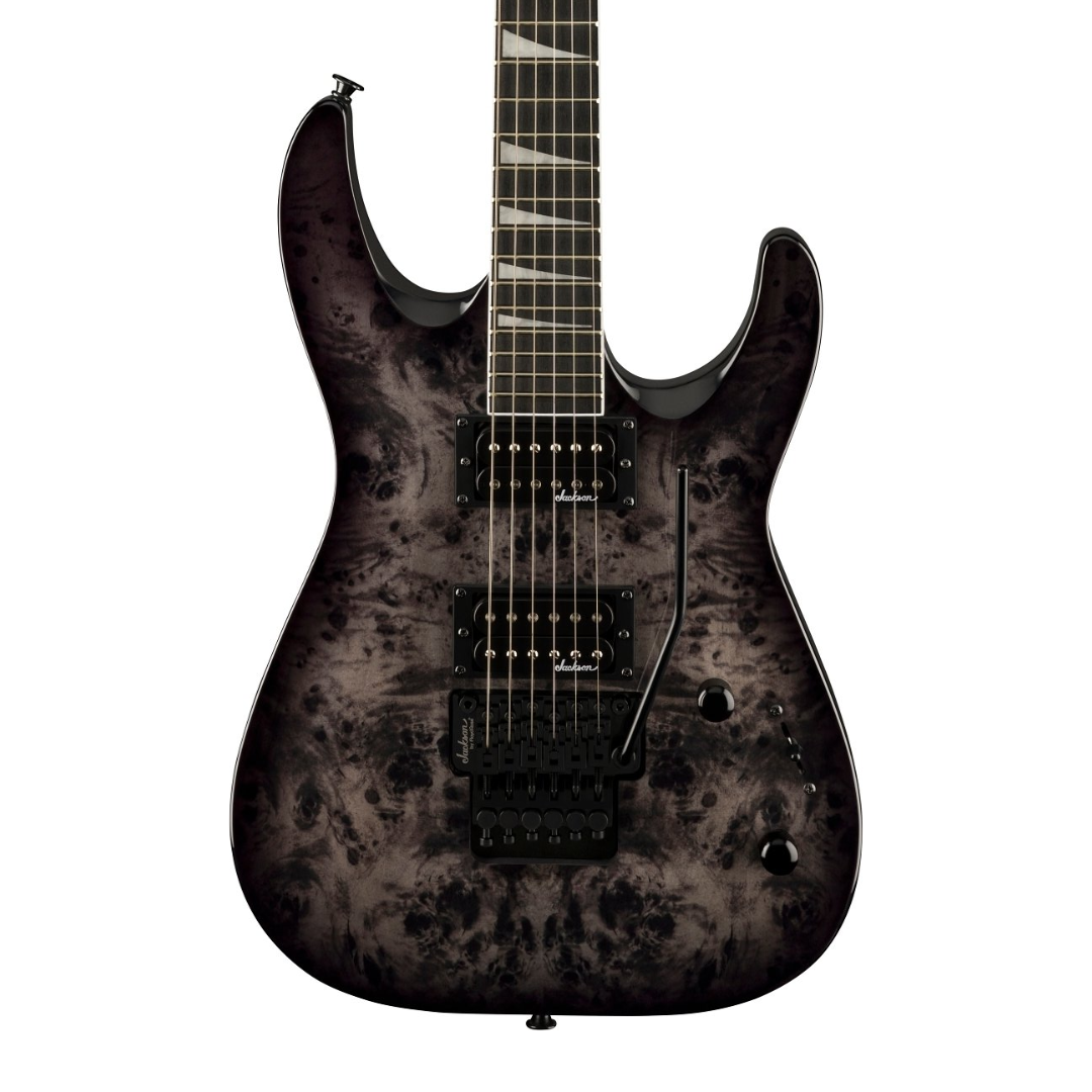 Guitarra Eléctrica JS Series Dinky JS32 DKAP, Amaranth Fingerboard, Transparent Black