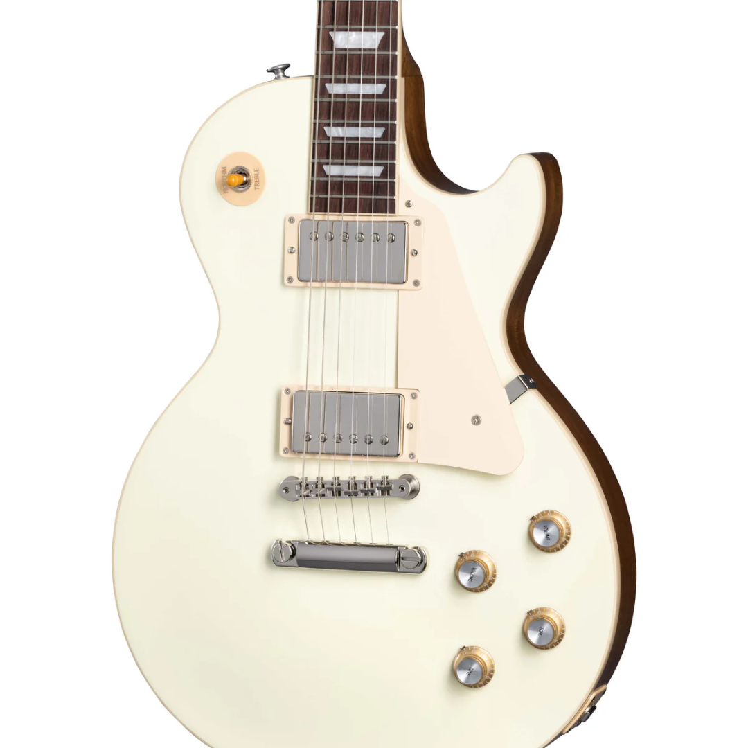 Guitarra Eléctrica Les paul Standard 60s Plain Top Classic White Top