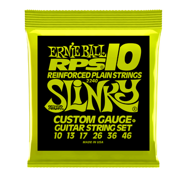 Juego De Cuerdas Para Guitarra Eléctrica Rps-10 Reg Slinky .10-.36