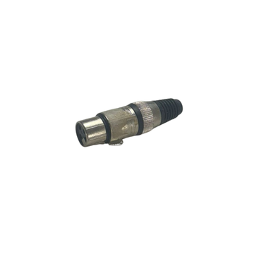 Conector Xlr Hembra De 3 Pines Metalico