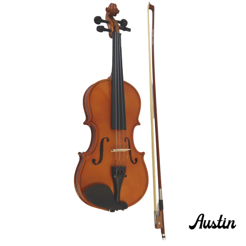 Violín 4/4 Con Estuche Madera Contraperchada - Austin - L1414P-4/4 Violín 4/4 Con Estuche Madera Contraperchada - Austin - L1414P-4/4
