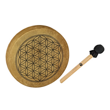Tambor de Aro 15" – Flor de la Vida