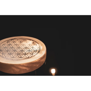Tambor de Aro 15" – Flor de la Vida