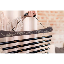 Campana de Flujo para Meditación 38" / 95 cm – 432 Hz, 10 Notas, Mi Menor, Negra