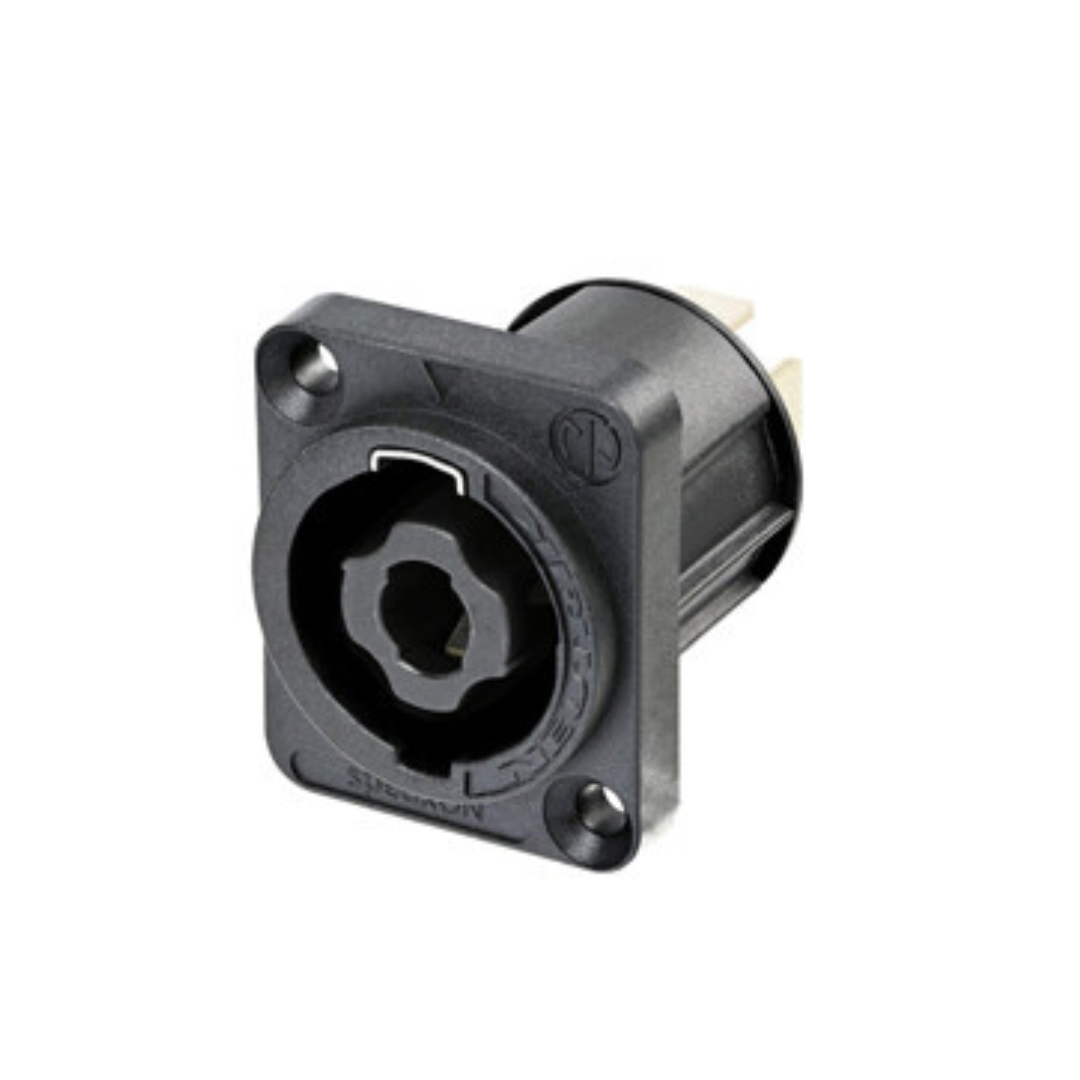 Conector de chasis speakon de 4 polos macho