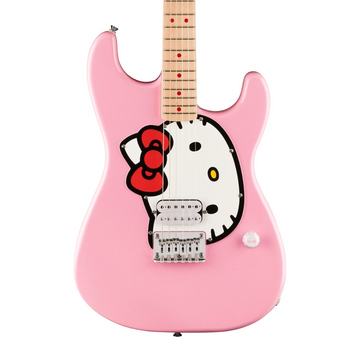 Guitarra Eléctrica Stratocaster Hello Kitty