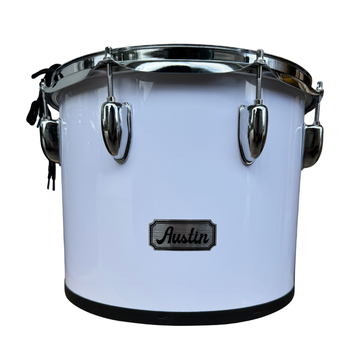 Tenor Austin 16 x 10 Plg. Sin Aro Inferior con Correa y Macetines, Blanco