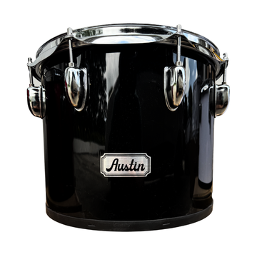 Tenor Austin 12 x 10 Plg. Sin Aro Inferior con Correa y Macetines, Negro