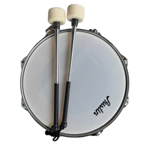 Tenor Austin 14 x 10 Plg. Sin Aro Inferior con Correa y Macetines, Negro