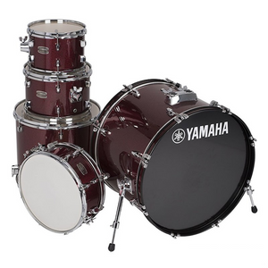Batería Acústica Serie Rydeen Bombo 22 Plg  - No Incluye Accesorios - Borgoña Escarchado