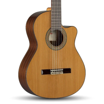 Guitarra Electroacústica Folk Cutaway Cedro Rojo