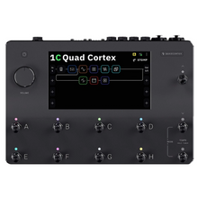Pedal  de guitarra/bajo con procesador digital SHARC de cuatro núcleos looper integrado