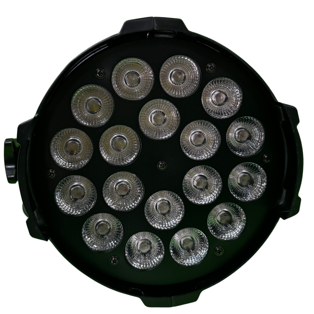 Luz de 18 LED Par para Ambientacion