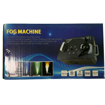 Maquina de Humo Profesional con 6 Luces LED