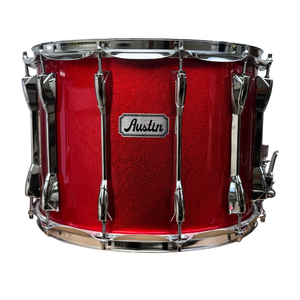 Caja Redoblante 14 x 12 Plg Con Correa y Llave - Rojo