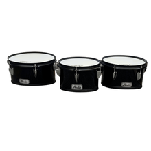 Multitom 3 Tenores 10", 11" y 12" con Arnés – Negro