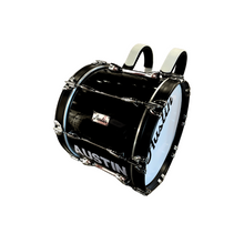Bombo 16"x14" con Arnés y Maceta – Negro