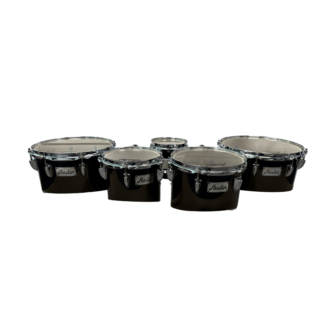 Set Tom 6- 8-10 -12-13 Plg, Negro