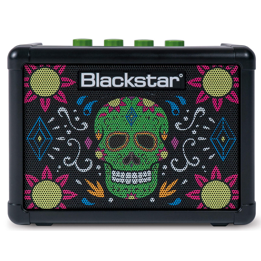 Mini amplificador para guitarra Fly3 edición Sugar Skull