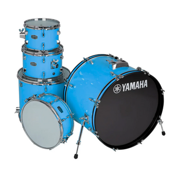 Batería Acústica Serie Rydeen Bombo 22 Plg - No Incluye Accesorios - Sky Blue