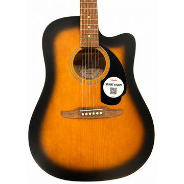 Guitarra acústica California debut redondo serie CE, 2 color Sunburst
