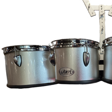 Quad De Tambores De Marcha 8x7 10x7 12x8 13x9, Plateado