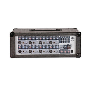 Consola Analoga Amplificada 8 Canales 8 Mic L 1 Stereo In 2 Aux Post DSP FX EQ 5 Bandas 150 Watts