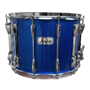 Caja Redoblante 14 x 12 Plg Con Correa y Llave - Azul