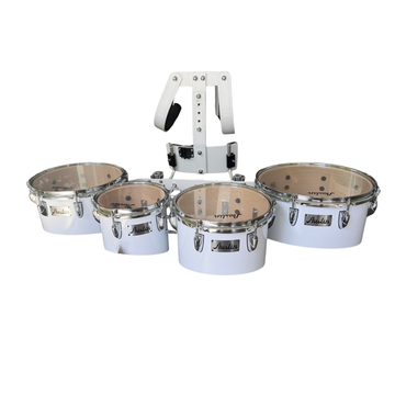 Set Tom 6- 8-10 -12-13 Plg, Blanco